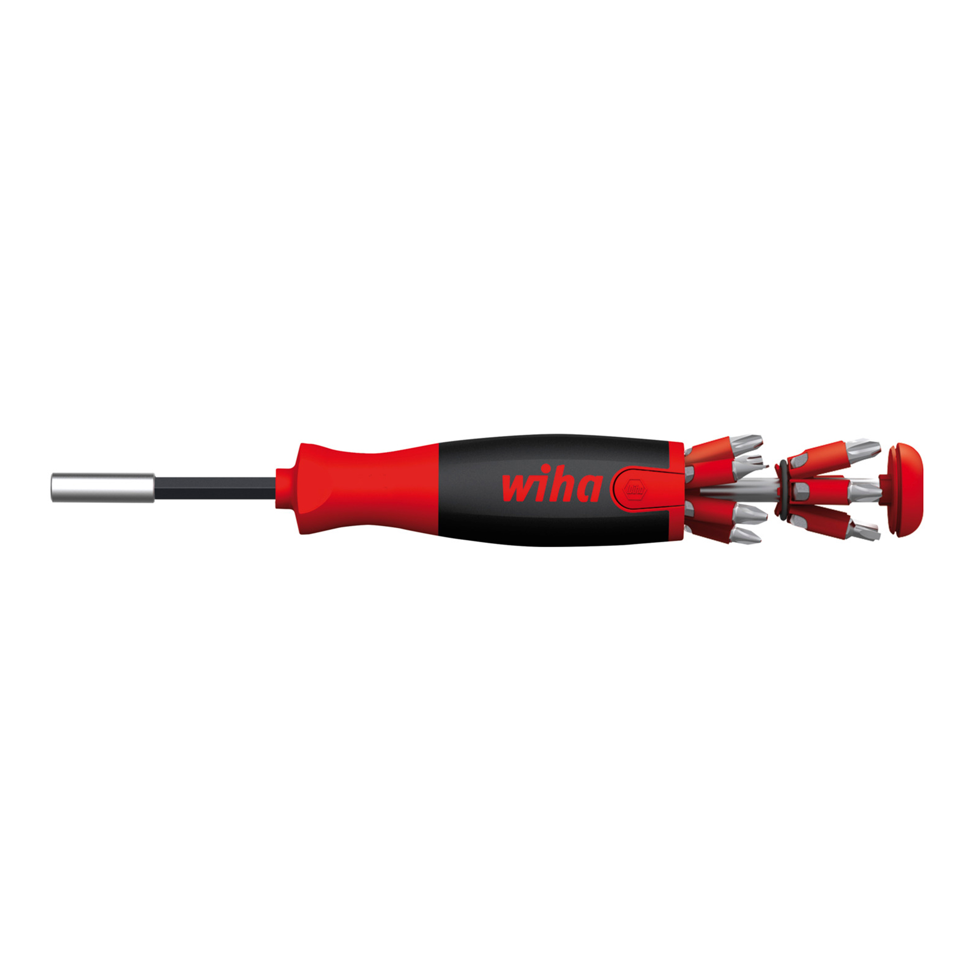 Отвертка с насадками LiftUP-25 SL/PH/PZ/TORX 12шт Wiha 3803-02020 38600