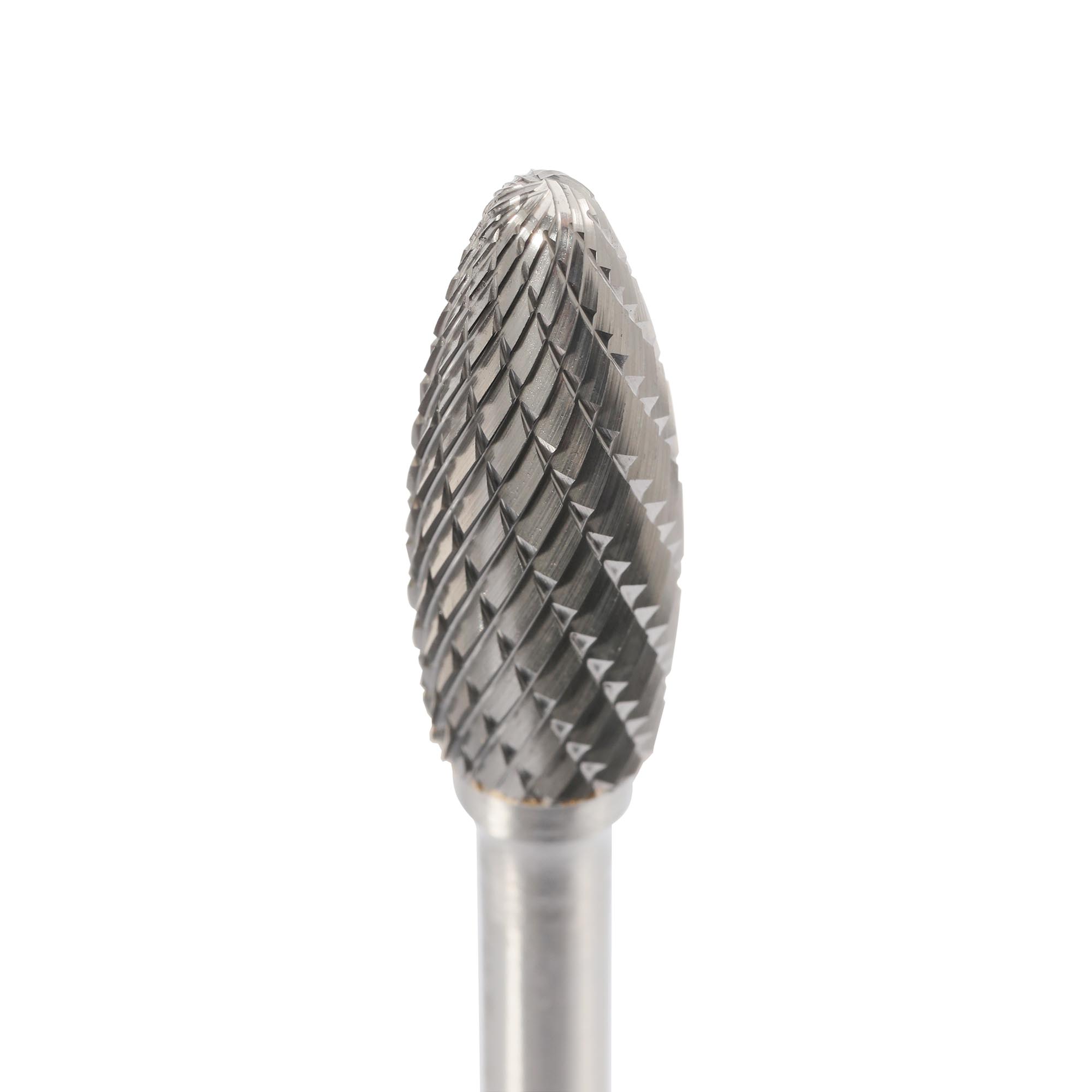 Бор-фреза твердосплавная H-Tools H(FLH) 16,0x35x75x6мм HM 116221HT