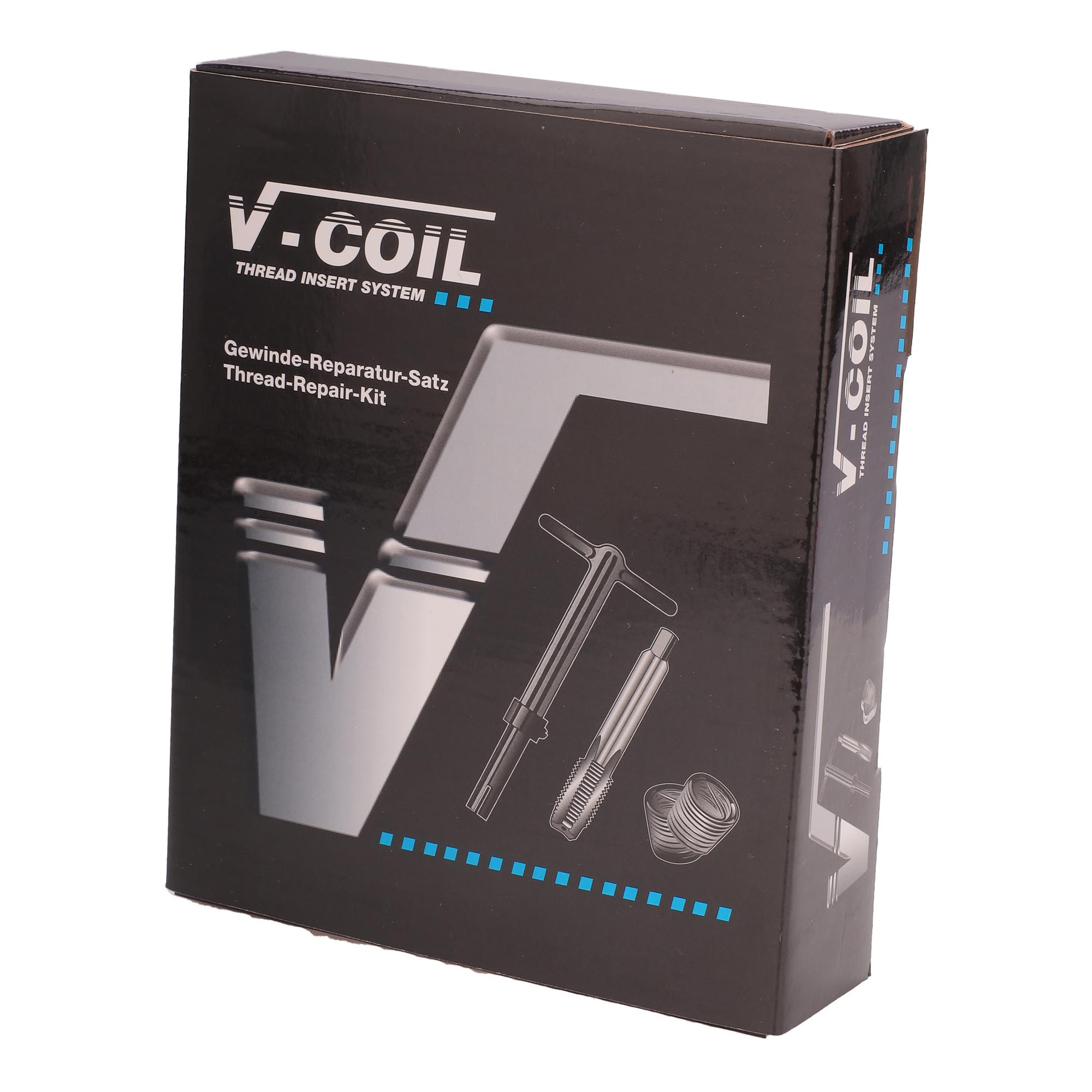 Набор для восстановления резьбы М20х2,0 7пр V-Coil Volkel 04038