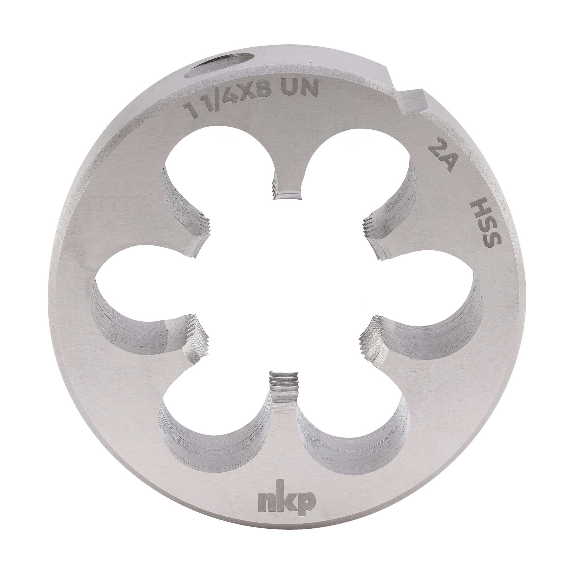Плашка дюймовая NKP UN 1,1/4"-8 HSS DIN22568 65x25мм 24910140UN08