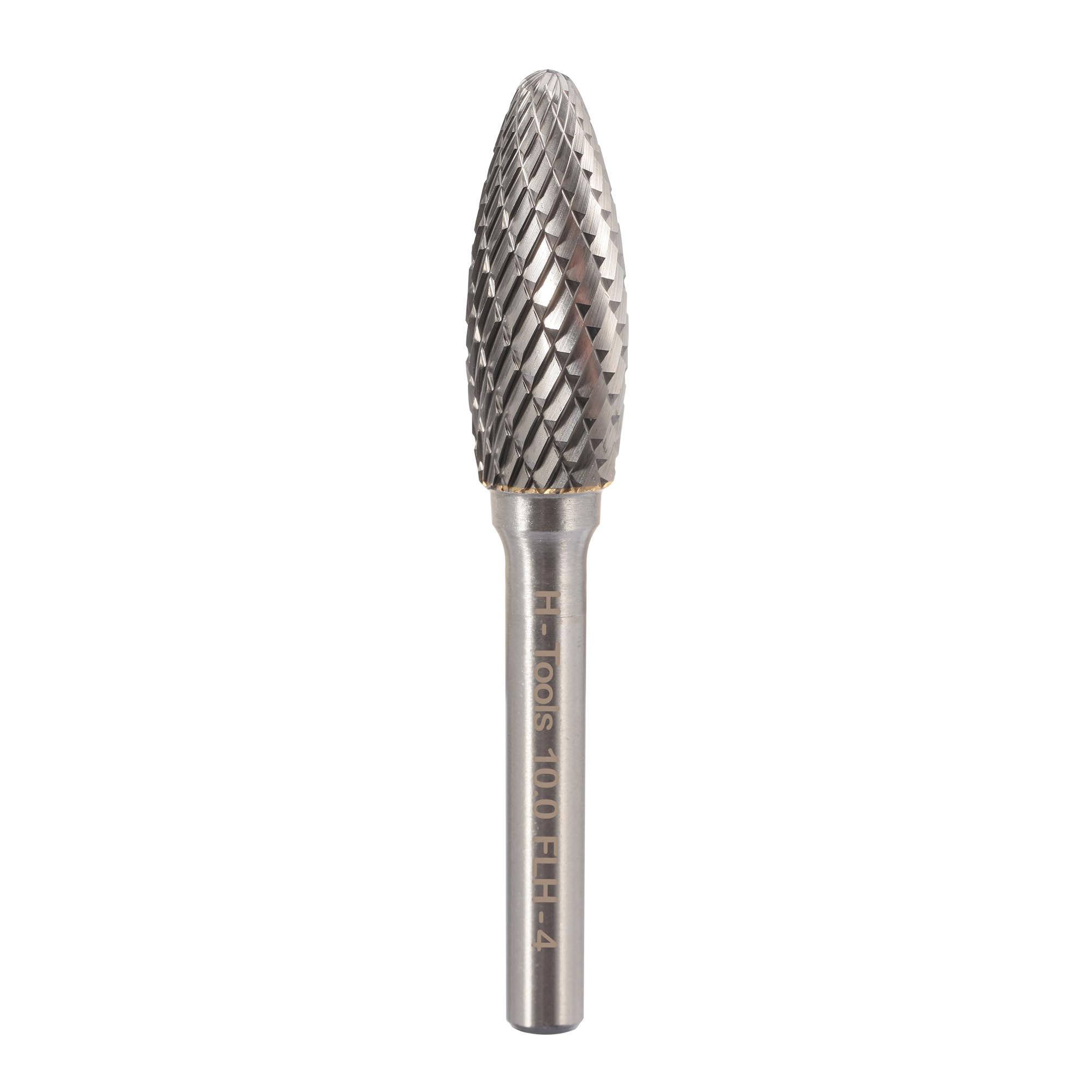 Бор-фреза твердосплавная H-Tools H(FLH) 10,0x25x65x6мм HM 116219HT