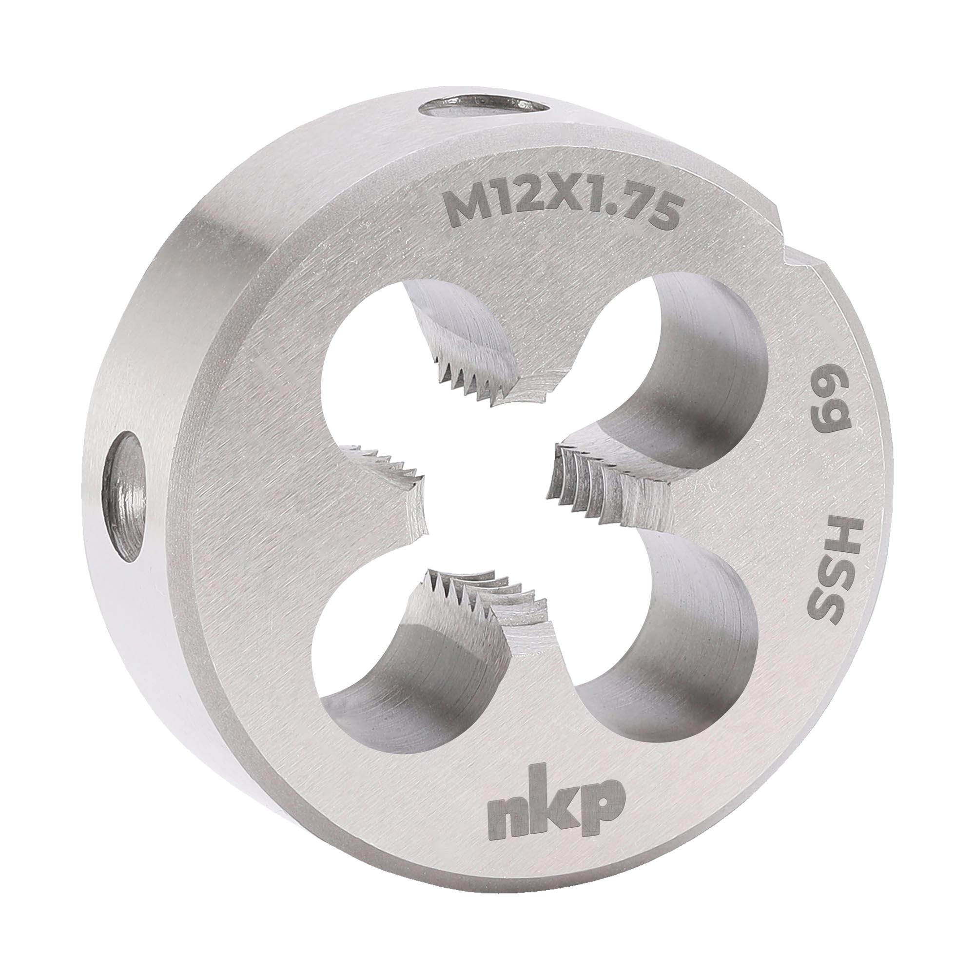 Плашка NKP М12х1,75 DINEN22568 HSS 6g 38х14мм 240120N