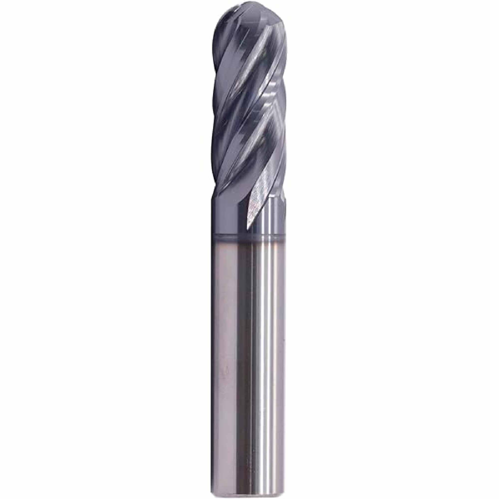 Фреза твердосплавная радиусная H-Tools 5,0x100/10мм d06 4z 55HRC P20 TiALN 19981-050