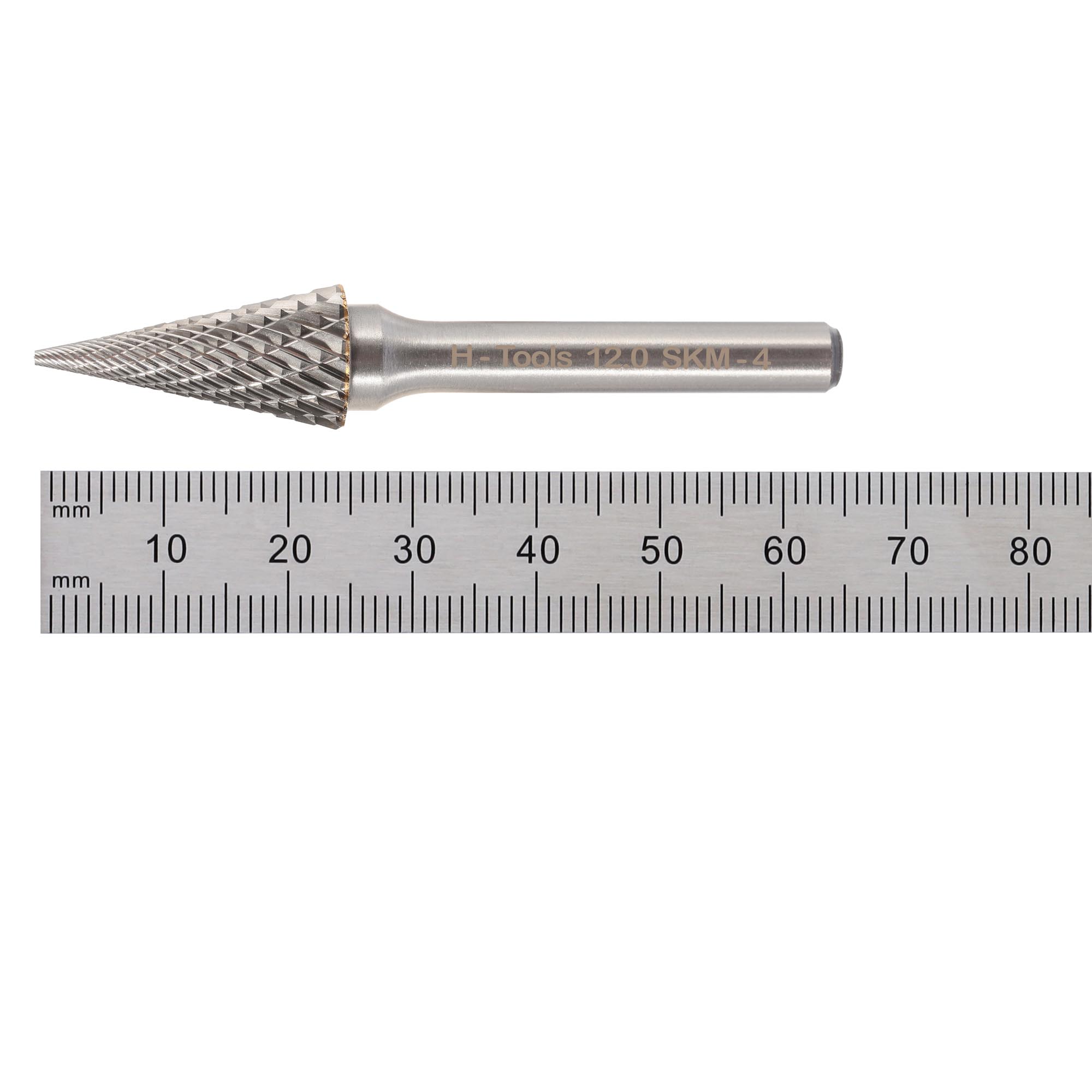 Бор-фреза твердосплавная H-Tools M(SKM) 12,0x25x65x6мм HM 116038HT