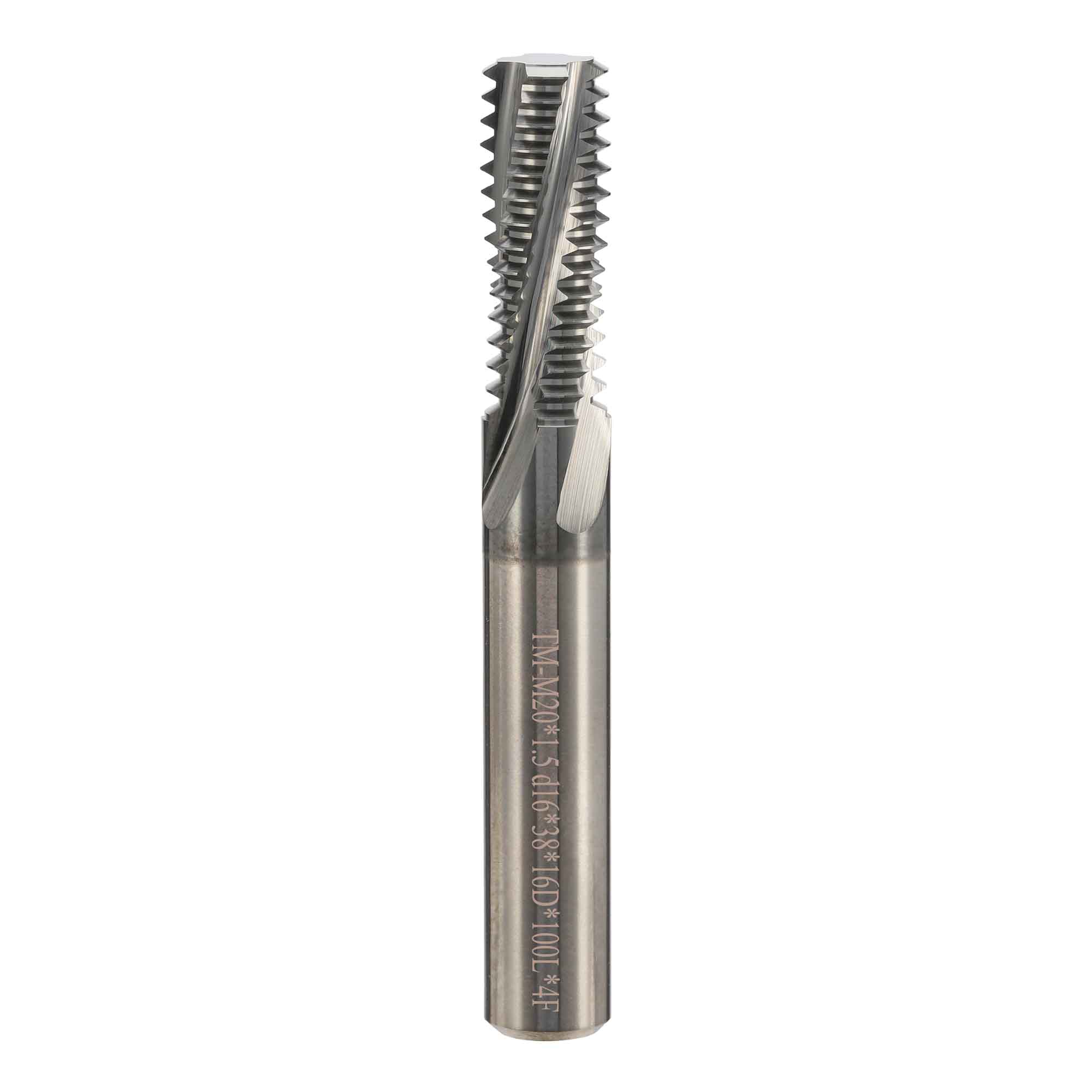 Резьбофреза полнопрофильная 1/4" -19-G(BSP) 48Hrc AlCrN 4F 55° BSKT BSE012B030