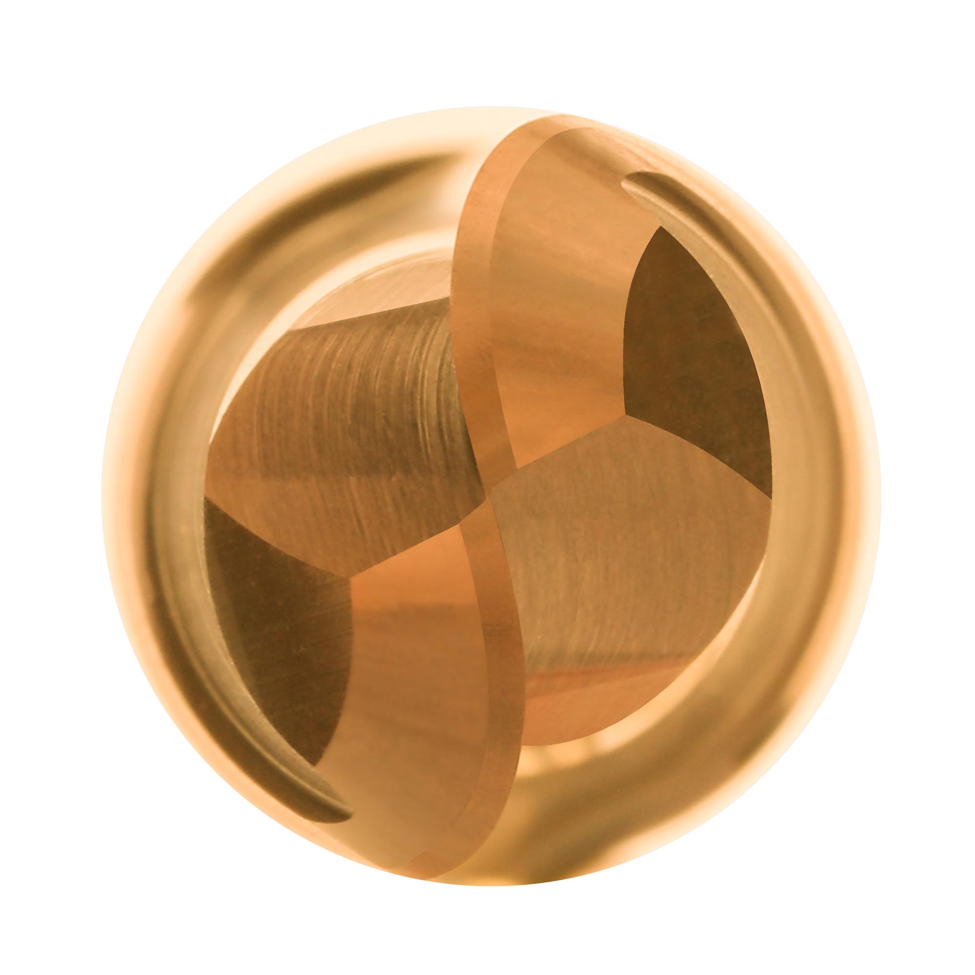 Фреза твердосплавная радиусная H-Tools 5,0x50/10мм d06 2z 60HRC P30 TiSiCrN 6817-050