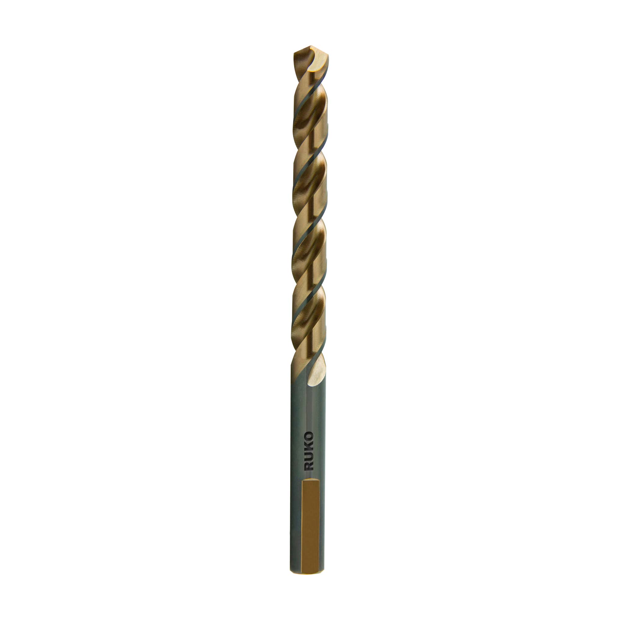 Сверло по металлу Ruko 10,5x133/87мм DIN338 HSSE-Co5 VA h8 5xD 130° 228105