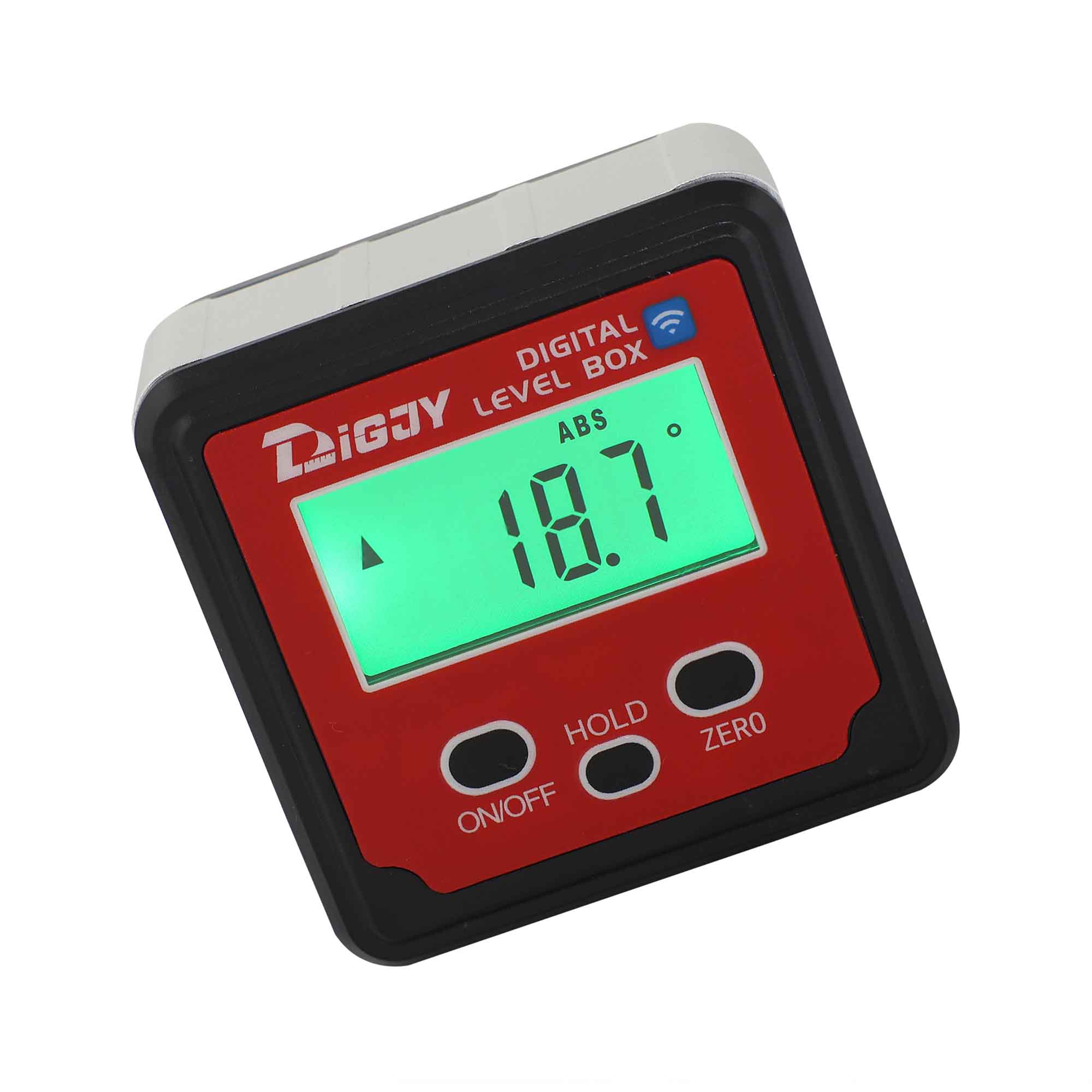 Уровень электронный магнитный DIGJY 60x60мм 0,1° Bluetooth 82412SB-00B