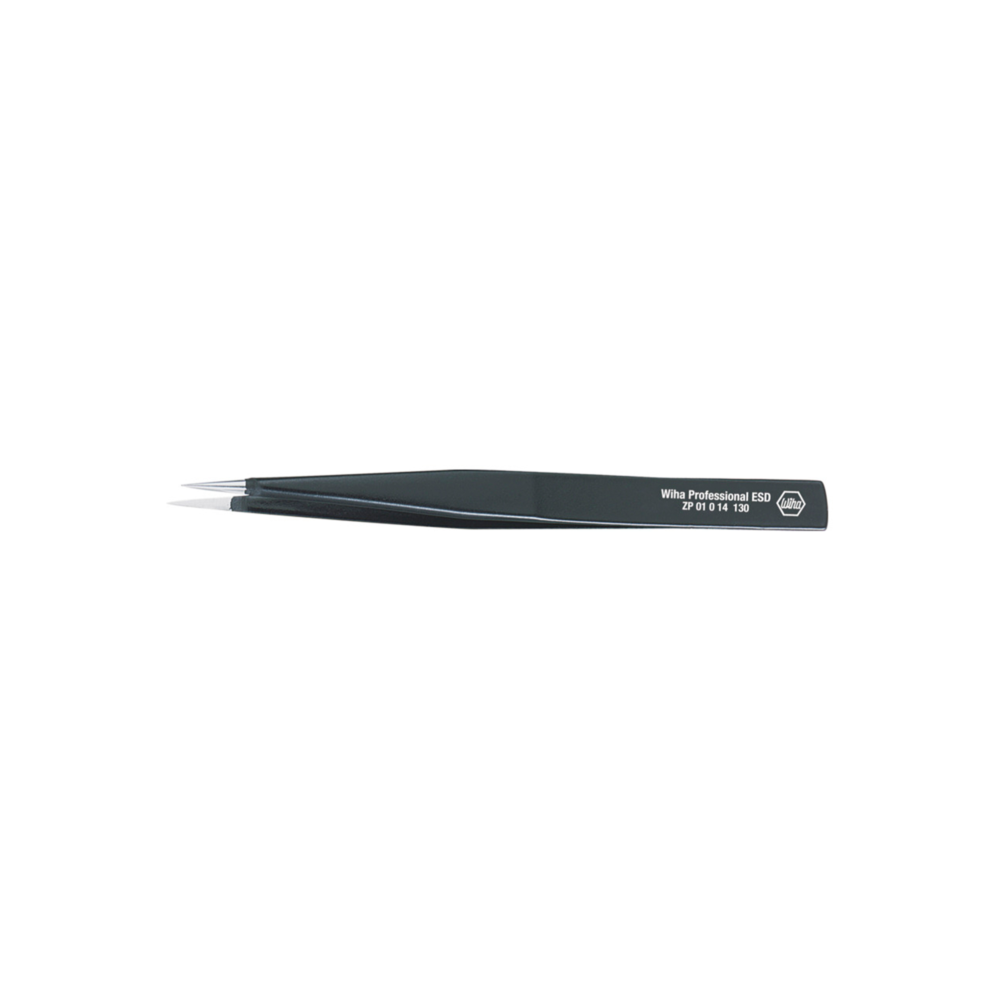 Пинцет прецизионный 130мм тип AA Professional ESD Wiha ZP01014 32318