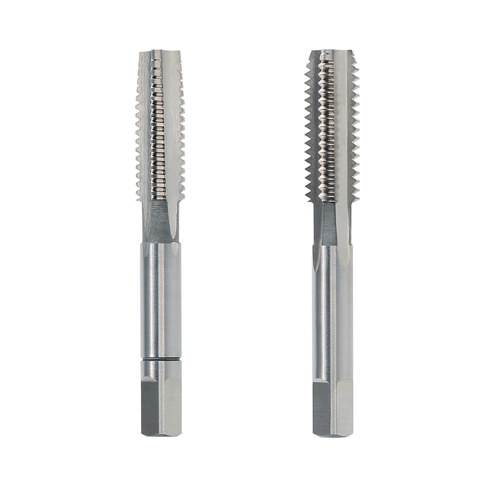 Набор левых метчиков 2шт Volkel HSS-G DIN5157 трубная резьба G 1/8"-28 25012