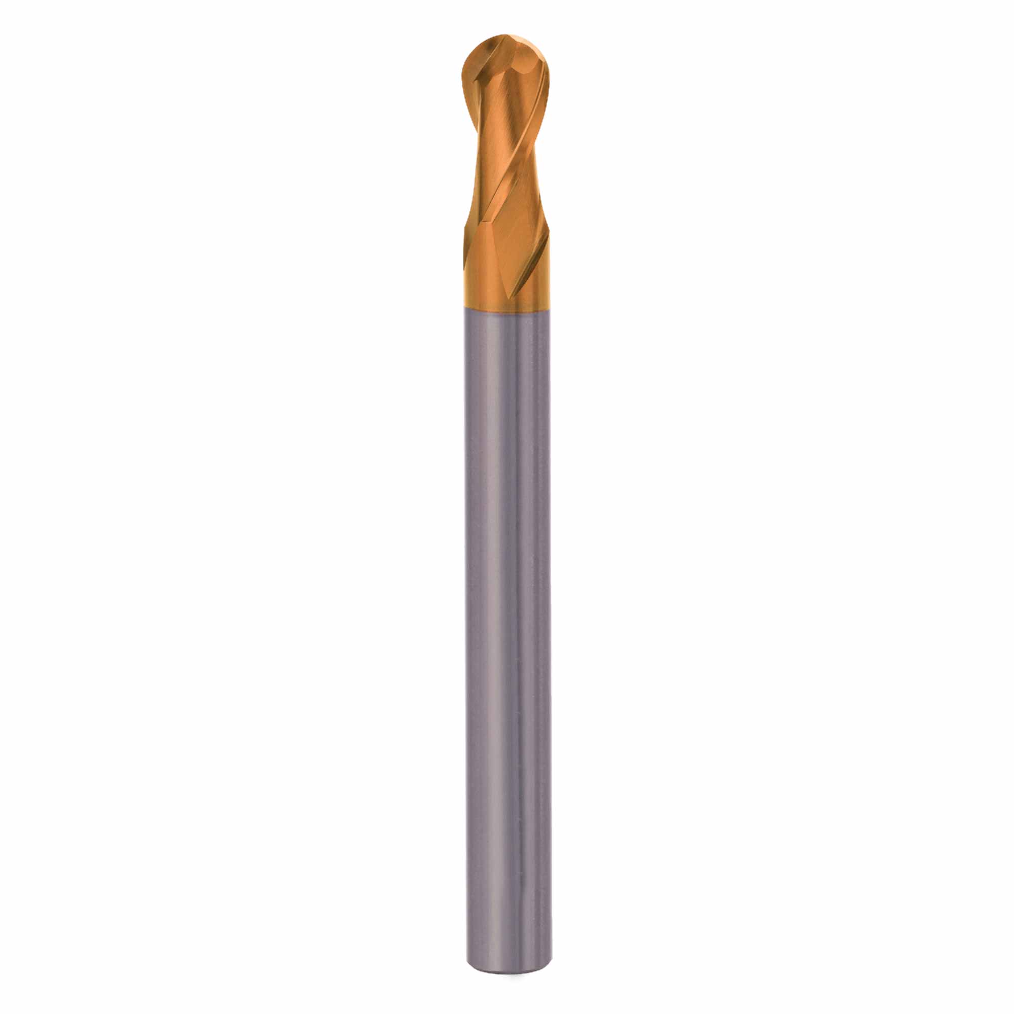 Фреза твердосплавная радиусная H-Tools 5,0x75/10мм d05 2z 60HRC P30 TiSiCrN 6819-050-d05