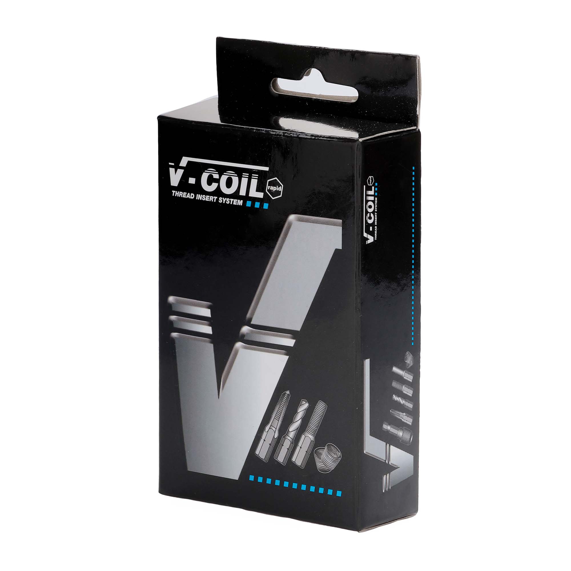 Набор для восстановления резьбы М 2,5х0,45 15пр V-Coil Rapid Volkel 04303