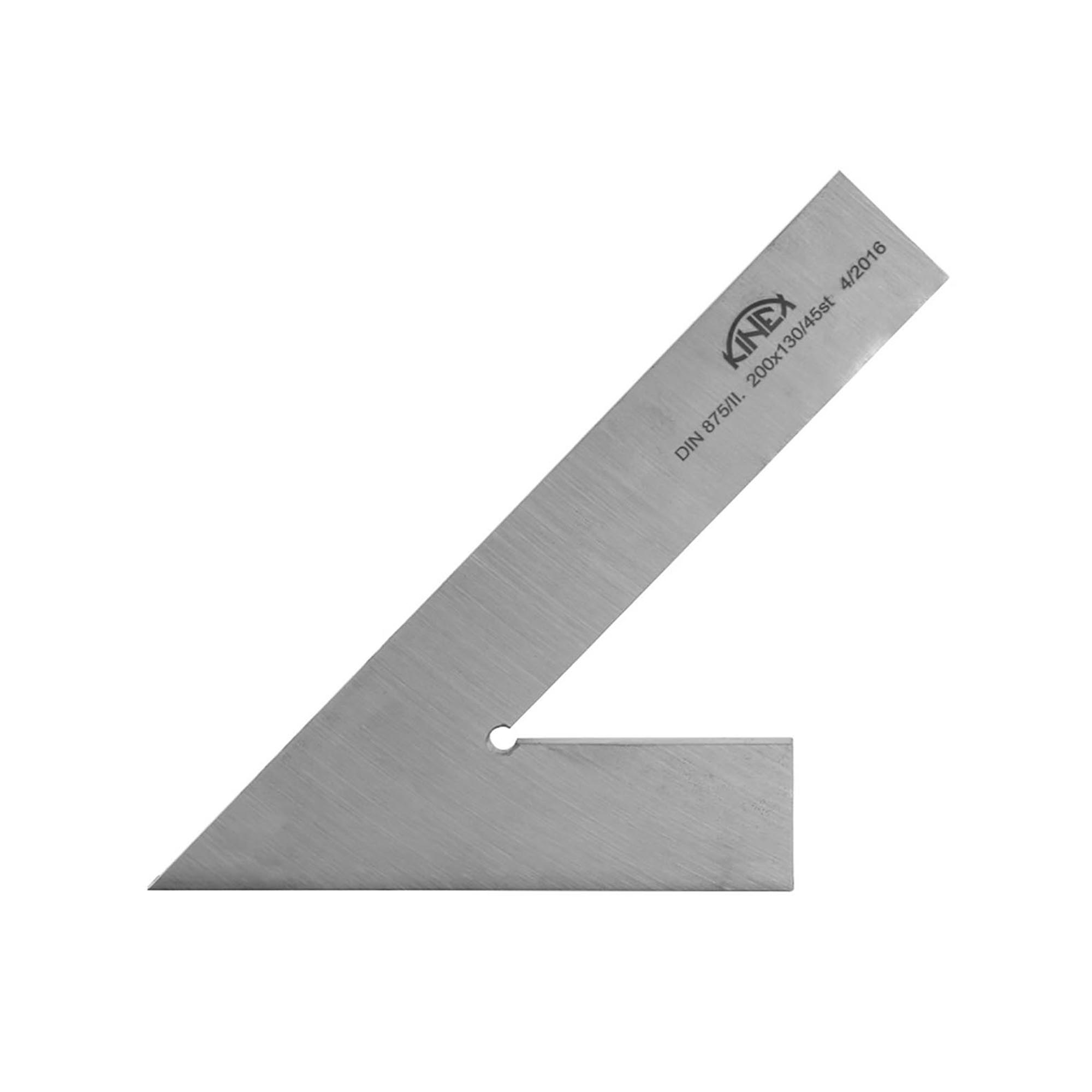 Угольник поверочный 200х130мм 45° Тип УП Kinex 4006-02-200