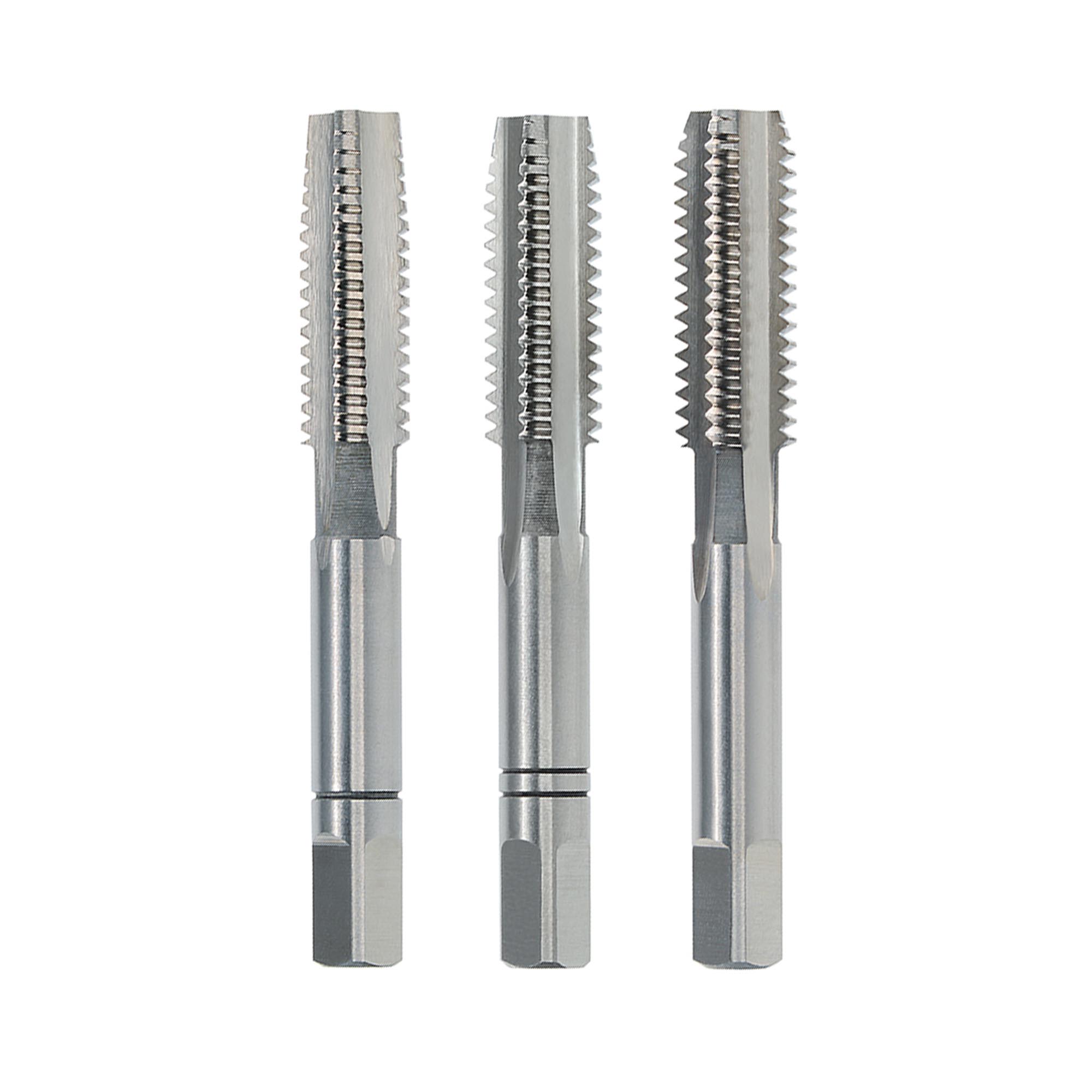 Набор левых метчиков 3шт Volkel HSS-G DIN352 2b дюймовая резьба UNC 3/8"-16 23018