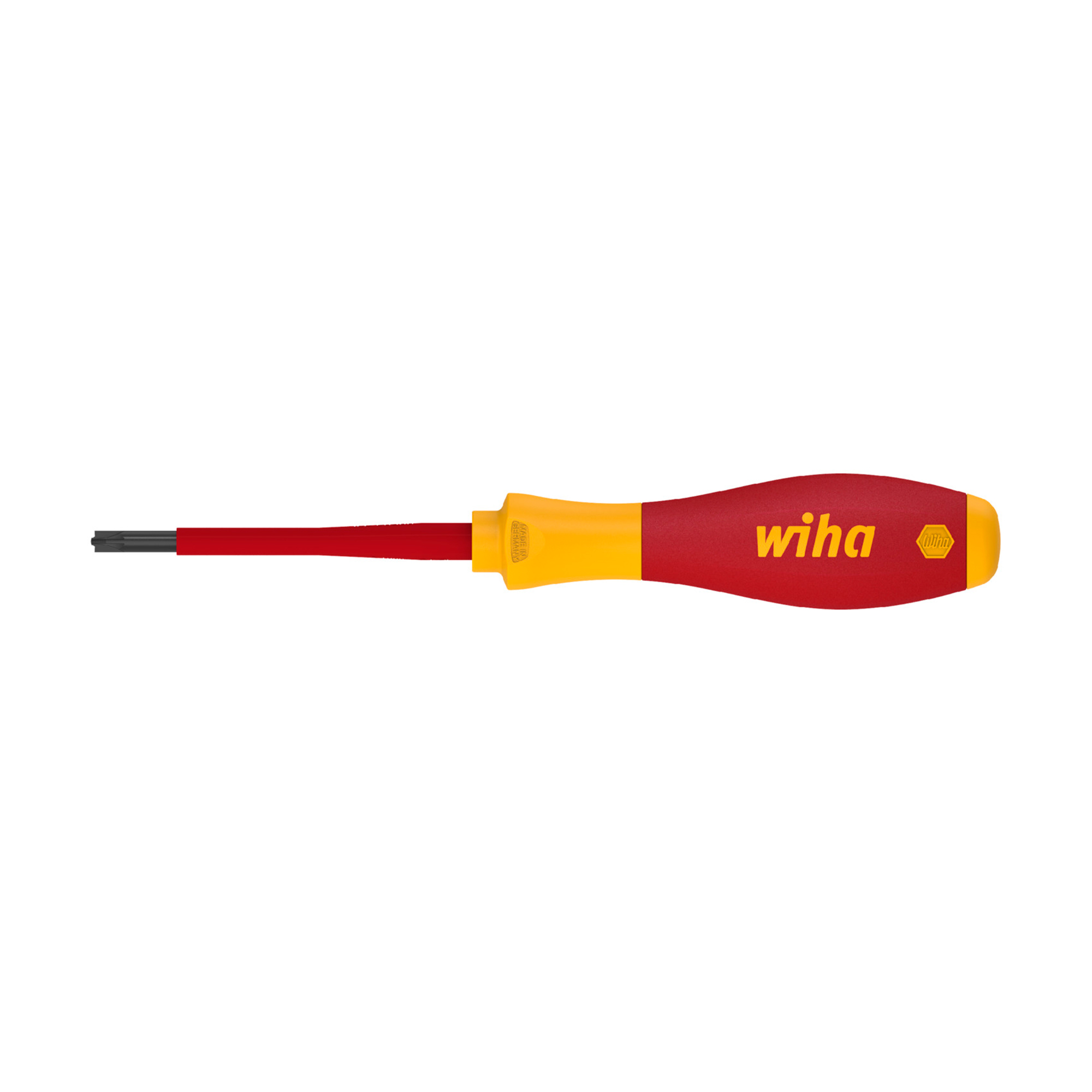 Отвертка диэлектрическая SoftFinish Electric SL/PZ1х80мм Wiha 328 30700