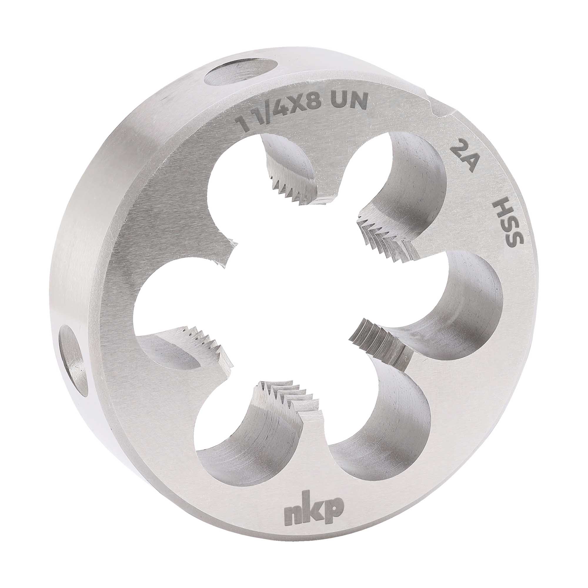Плашка дюймовая NKP UN 1,1/4"-8 HSS DIN22568 65x25мм 24910140UN08
