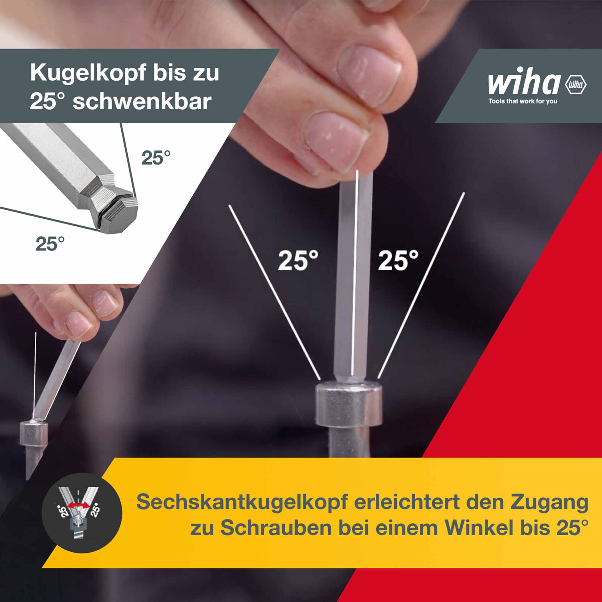 Набор шестигранников Г-образных 1,5-10мм 9шт Compact Wiha 369H9 02292 (SB)