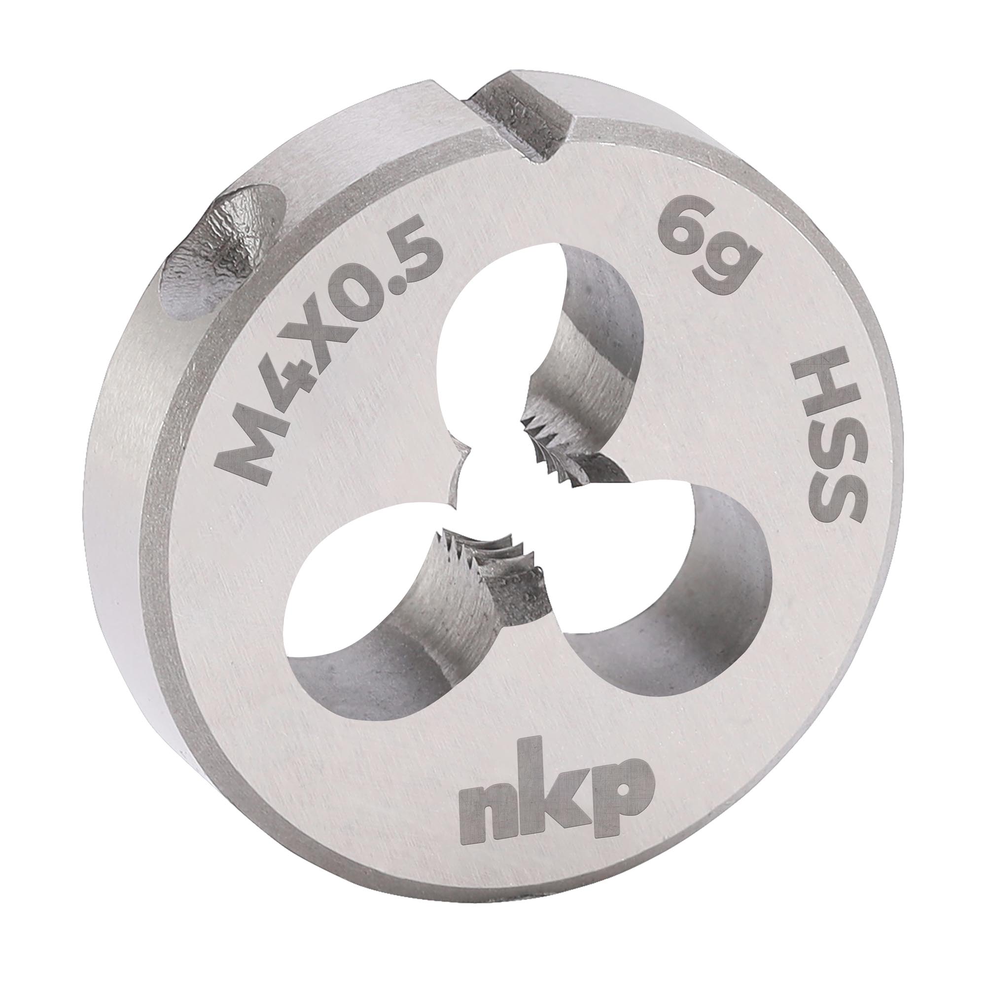 Плашка NKP М4х0,5 DINEN22568 HSS 6g 20х5мм 240041N