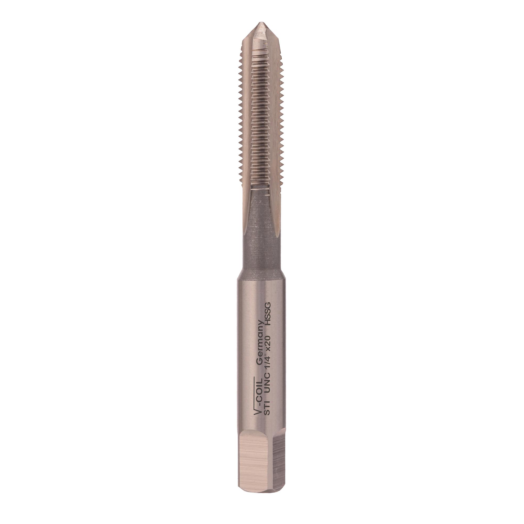 Метчик для резьбовой вставки Volkel HSS-G STI UNC 1/4"-20 03107